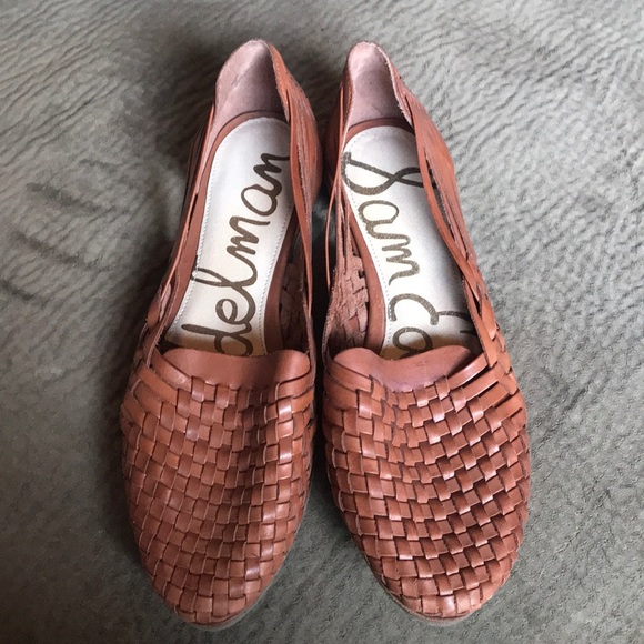 Sam Edelman Shoes - Sam Edelman Adera woven leather flat huaraches